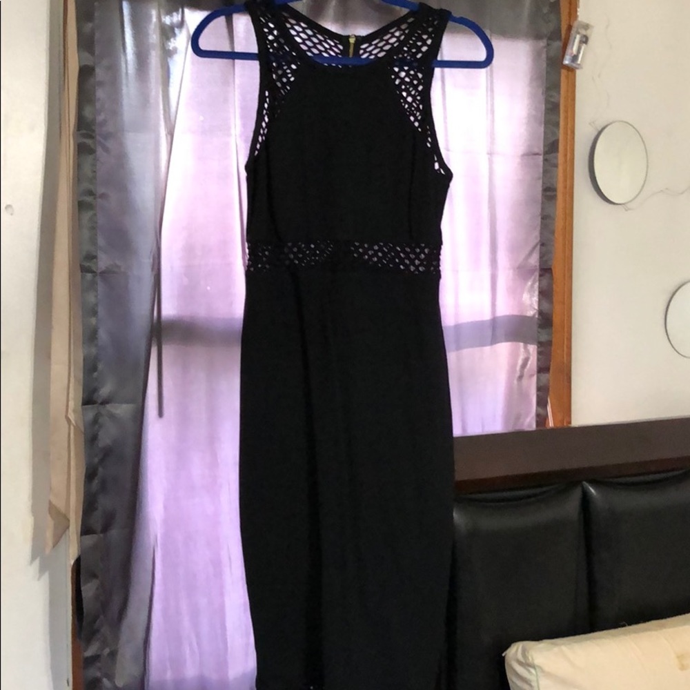 Black Chic Bodycon Dress